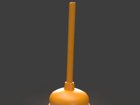Plunger Tool 3D Model