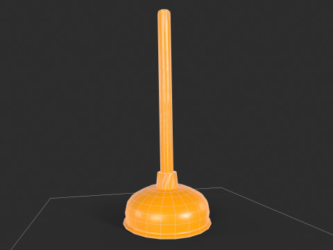 Plunger Tool 3D Model