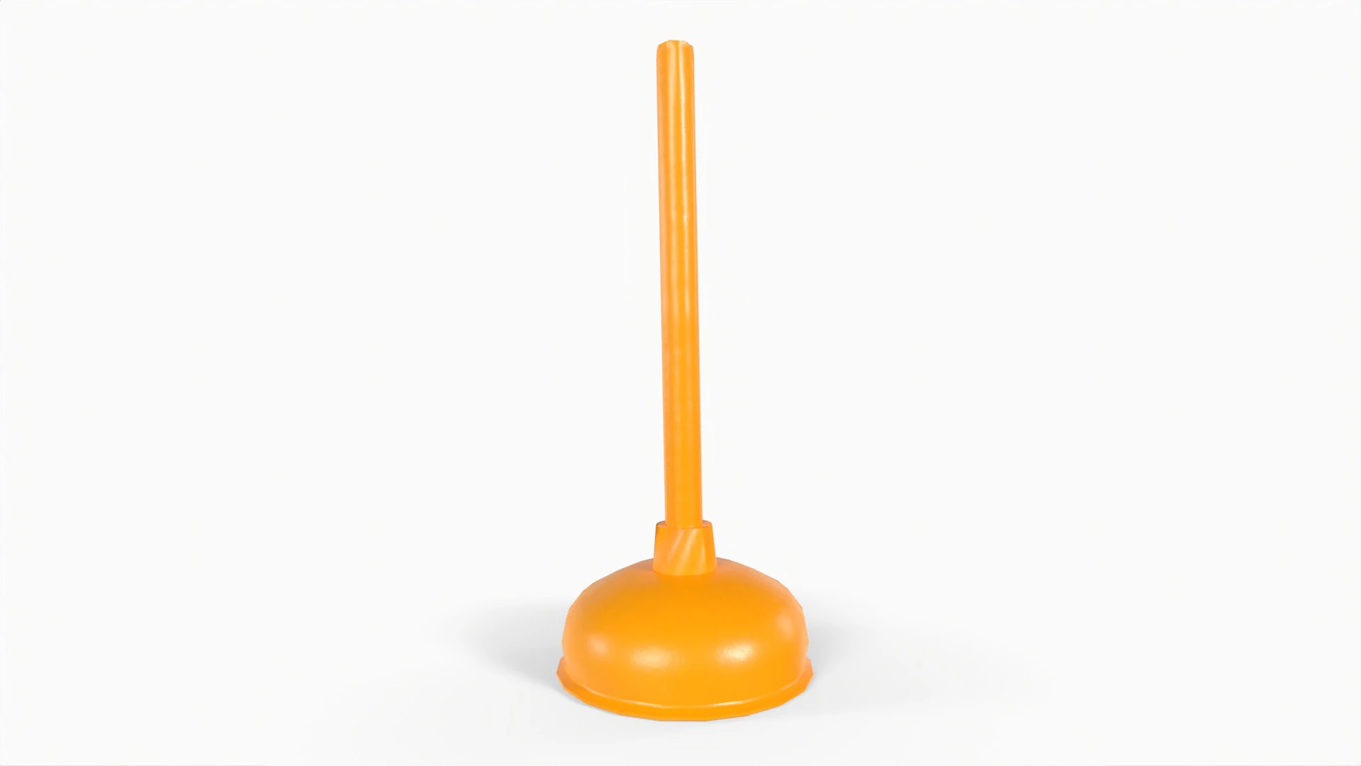 Plunger Tool 3D Model .c4d .max .obj .3ds .fbx .stl .blend 