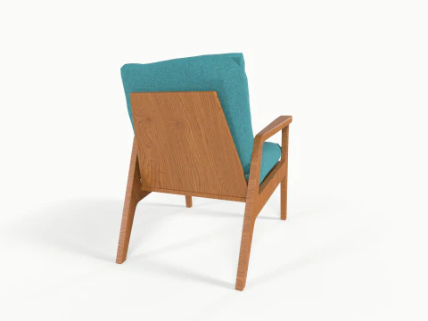 Modern Armchair 3D Model