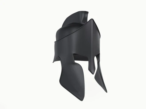 Helm Spartan Model Cetak 3D