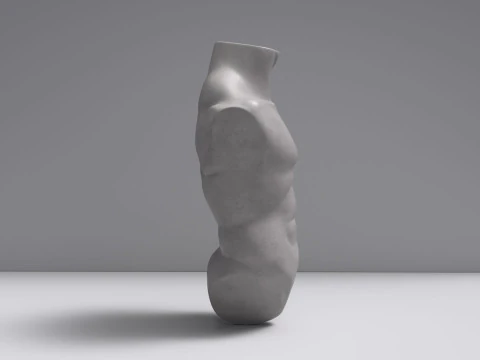 Male Torso Base Mesh 3D Model
