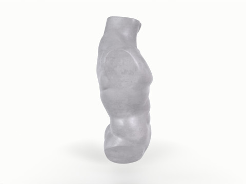 Male Torso Base Mesh 3D Model