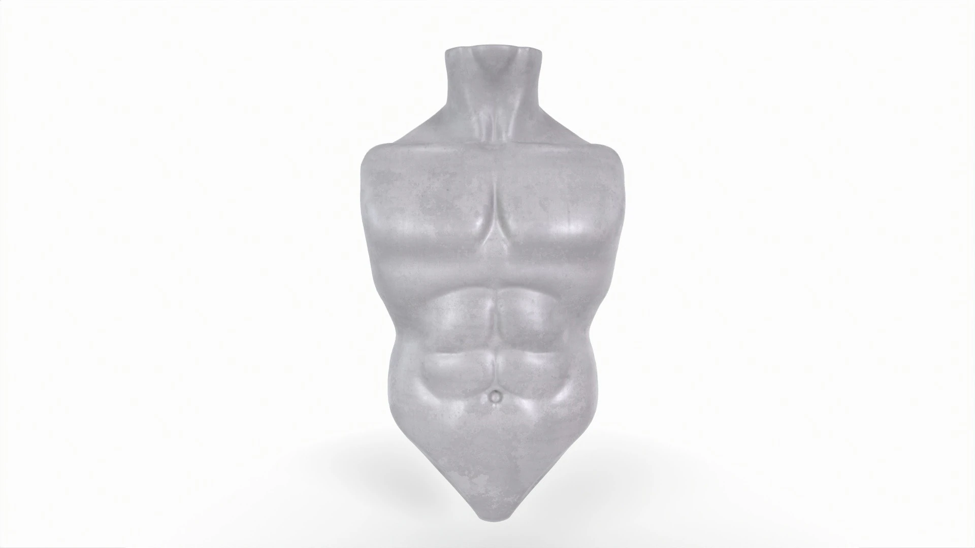 Male Torso Base Mesh 3D Print Model .c4d .max .obj .3ds .fbx .stl .blend 
