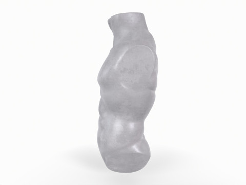 Male Torso Base Mesh Model do druku 3D