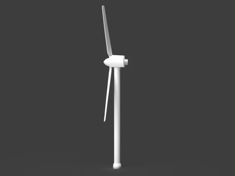 Generic Wind Power Turbine 3D Model