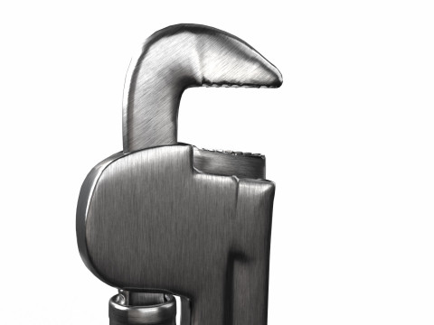 Wrench Game Ready 3D 모델