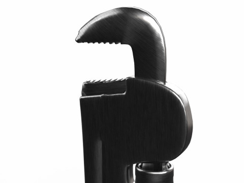 Wrench Game Ready 3D 모델