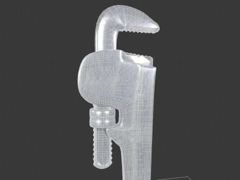 Wrench Game Ready 3D 모델