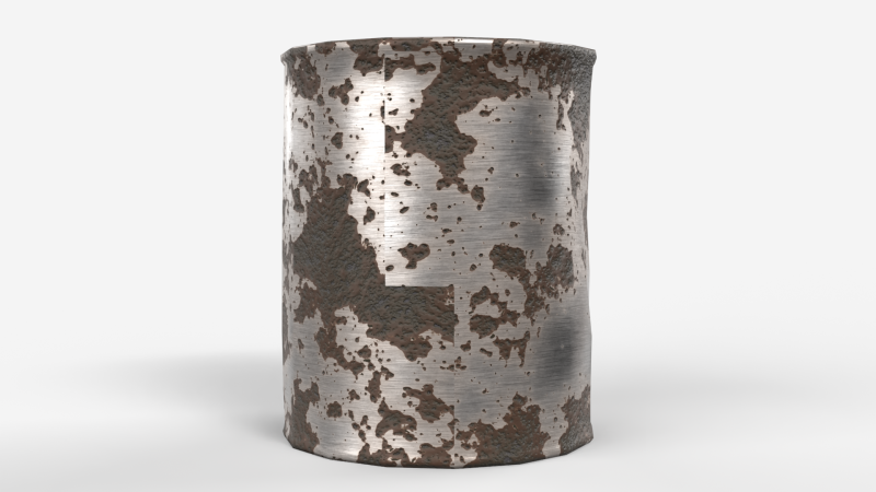 Rusted Can Modelo 3D .c4d .max .obj .3ds .fbx .stl .blend