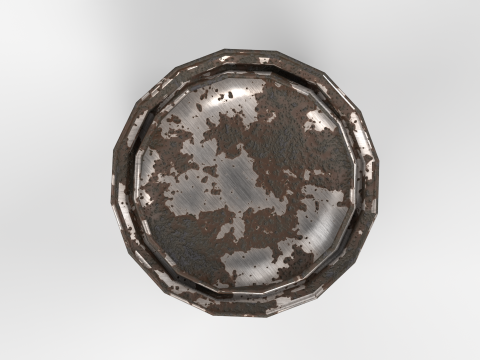 Rusted Can Modelo 3D