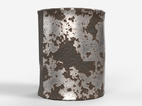 Rusted Can Modelo 3D