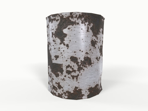 Rusted Can Modelo 3D