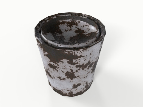 Rusted Can Modelo 3D