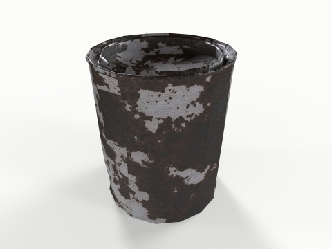Rusted Can Modelo 3D