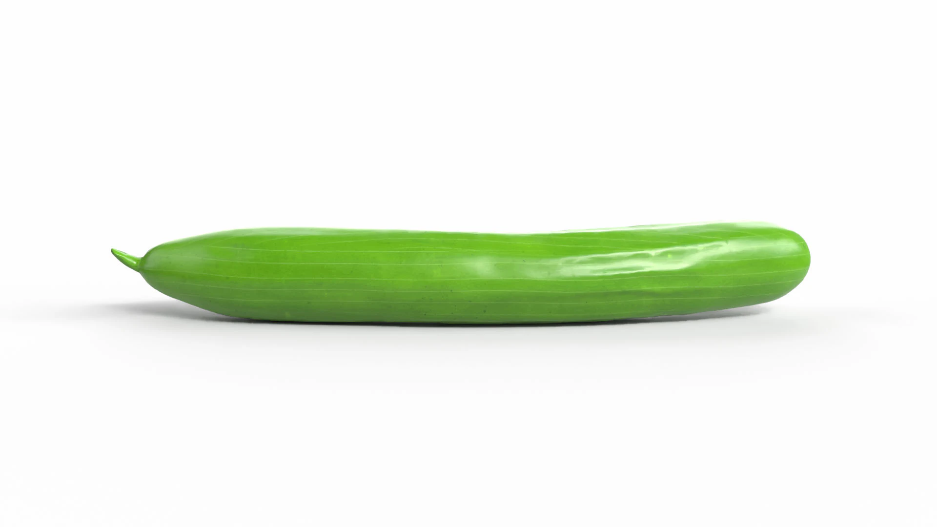 Realistic Cucumber 3D Model .c4d .max .obj .3ds .fbx .stl .blend 