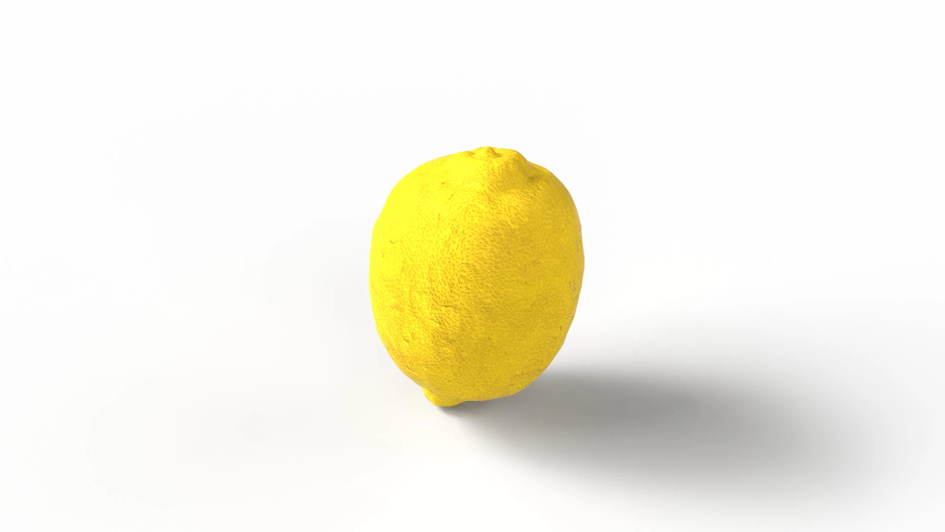 Lemon 3D Model .c4d .max .obj .3ds .fbx .stl .blend 