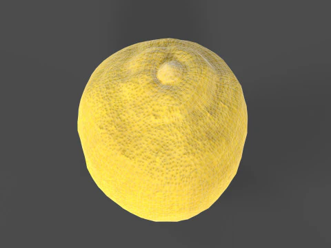 Lemon 3D Model