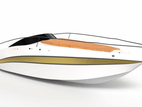 Modern Yacht Model 3D