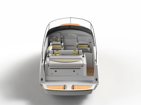 Modern Yacht Model 3D