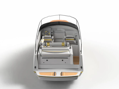 Modern Yacht 3D Model