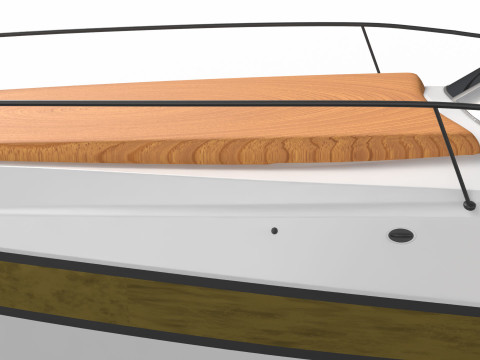 Modern Yacht Model 3D