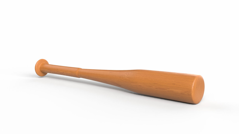 Baseball Bat Modelo 3D .c4d .max .obj .3ds .fbx .stl .blend