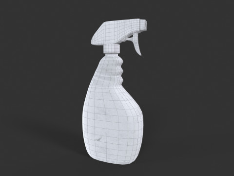 Cleaner Spray Bottle 3D Модель