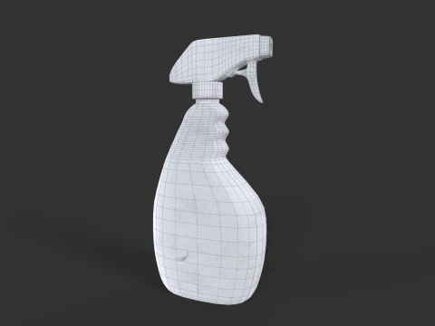 Frasco de spray mais limpo Modelo 3D