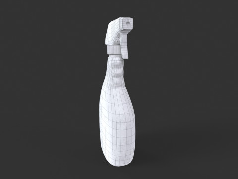 Cleaner Spray Bottle 3D Модель