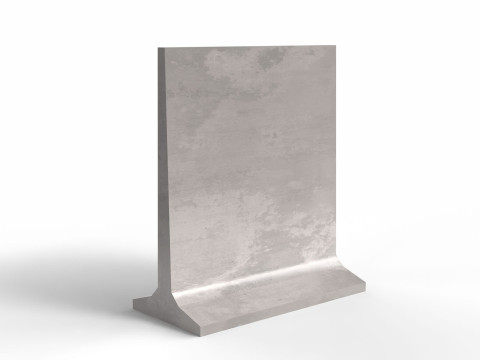 Concrete Barrier Model 3D