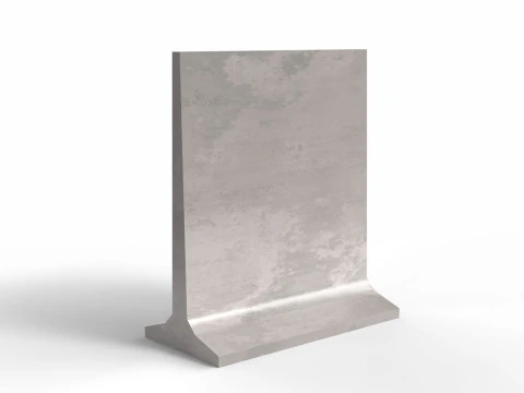 Concrete Barrier 3D Model