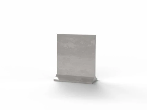 Concrete Barrier 3D Model
