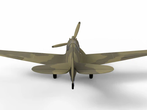 Fighter Plane 3D Model