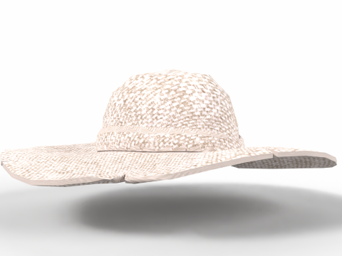 Realistic Hat 3D मॉडल