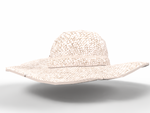 Realistic Hat Modelo 3D