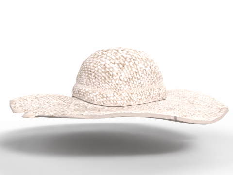 Realistic Hat Modelo 3D