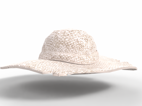 Realistic Hat Modelo 3D