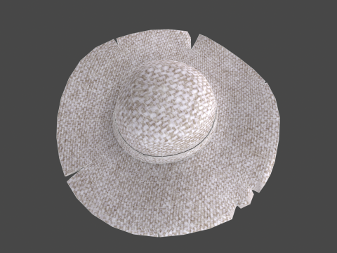 Realistic Hat Modelo 3D