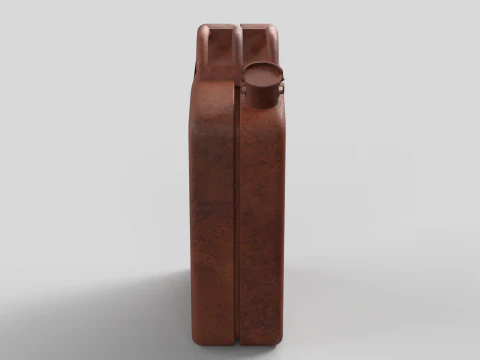 Realistic Gas Can 3D Model