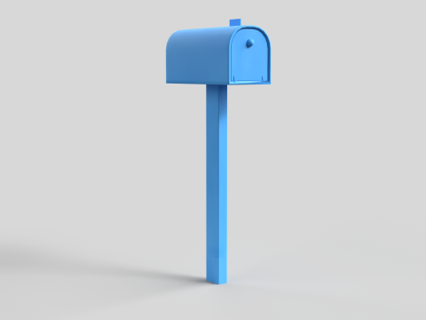 Mailbox 3D मॉडल