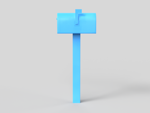 Mailbox 3D मॉडल