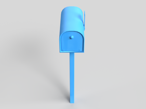 Mailbox 3D मॉडल