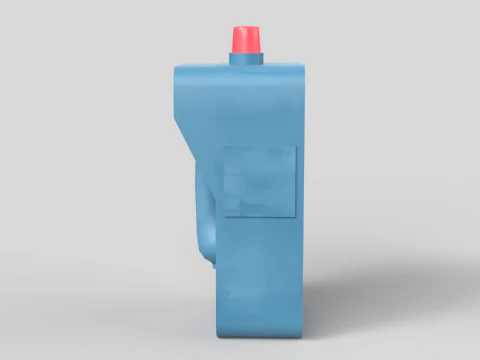 Retro Wall Telephone 3D Model