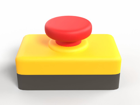 Emergency Button 3D 模型