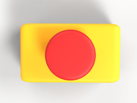 Emergency Button 3D 模型