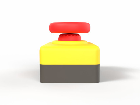 Emergency Button 3D 模型
