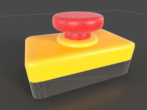 Emergency Button 3D Model