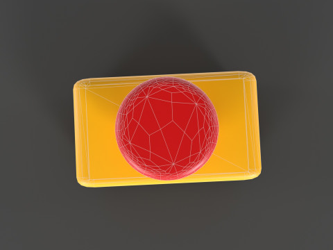 Emergency Button 3D 模型