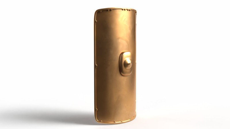 Medieval Shield Model 3D .c4d .max .obj .3ds .fbx .stl .blend